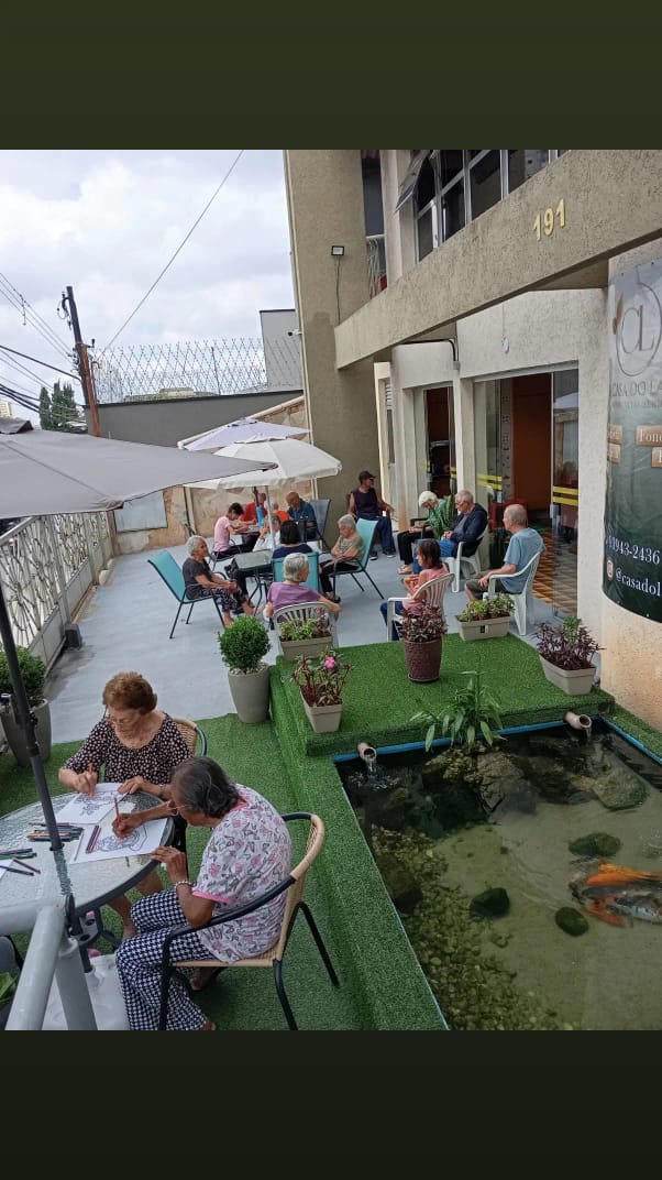 Atividade e permanência na área externa.