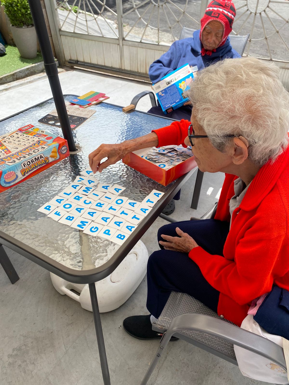 Atividade de estímulo cognitivo e memória.